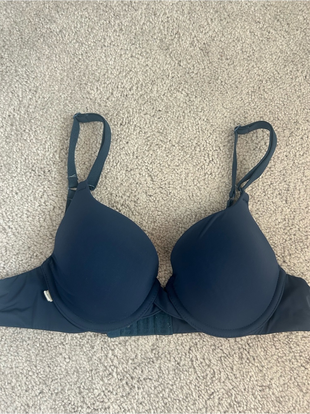 Harper Wilde Base T-Shirt Bra 34A Navy